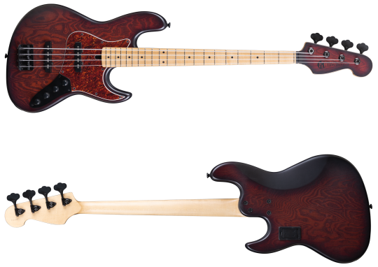 Maruszczyk Instruments Elwood 4a Red Burst 32"